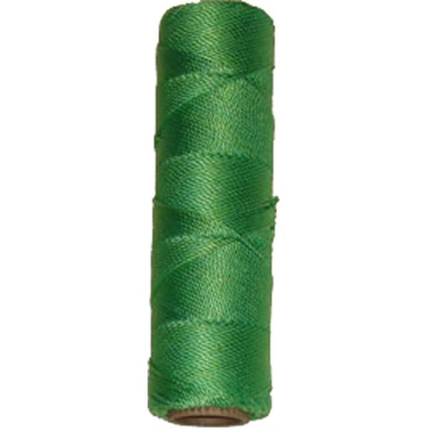 Picture of Wallace Cordage Twine Grn Braid 1/4Lb #18-165# GN4-18 748111398141