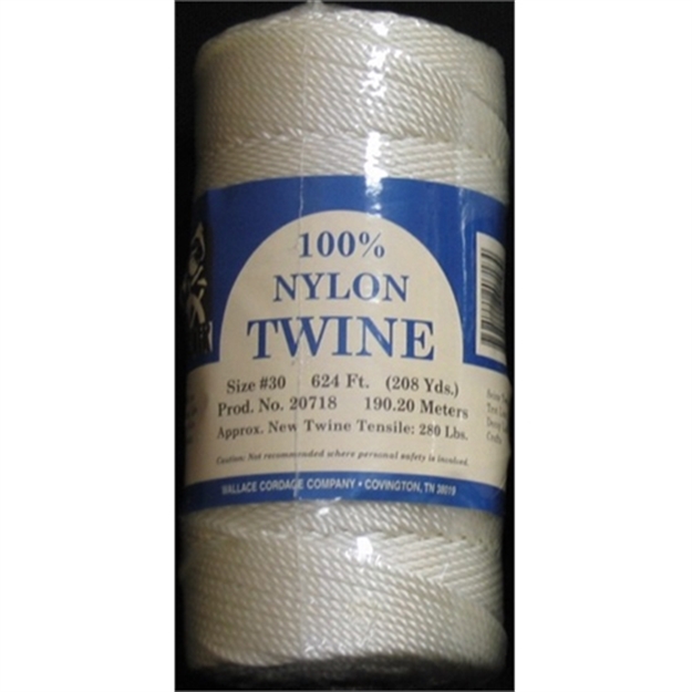 Picture of Wallace Cordage Twine Wht Twist 1Lb #48-430# ST1-48