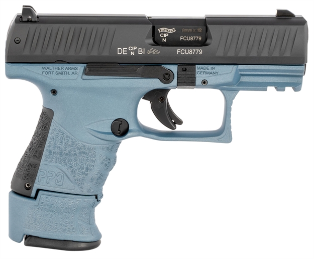 Picture of Walther 2829789Bt Ppq SC 9Mm 10Rd Blue Titanium Frame