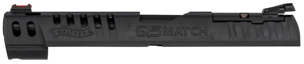 Picture of Walther Arms 2834758 Q5 Match Upper Conversion 5" Black Tenifer Steel