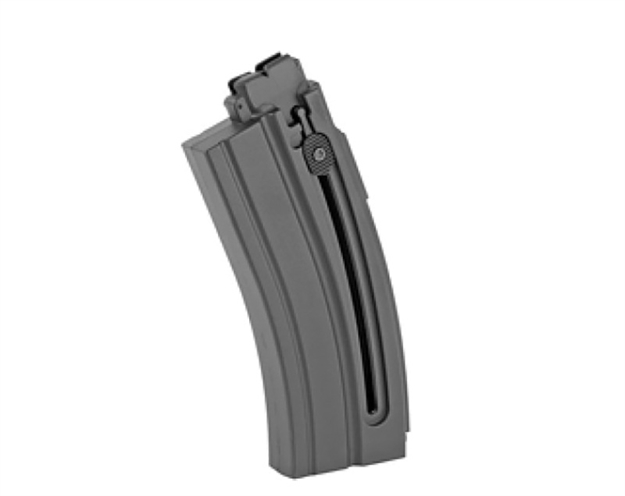 Picture of  Hammerli Arms 576620 Oem Replacement Magazine 20Rd 22 LR Fits Hammerli Tac R1c Black Steel