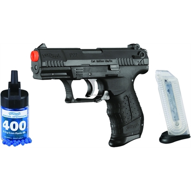 Picture of Walther Arms P22 Airsoft BB Gun, 6Mm 20Shot 260 Fps Black