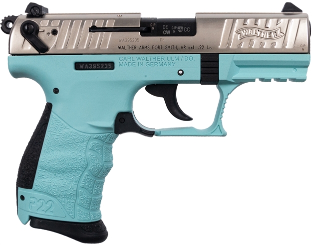 Picture of Walther Arms P22q 22Lr 3.42" Angel Blue 5120760 723364214608