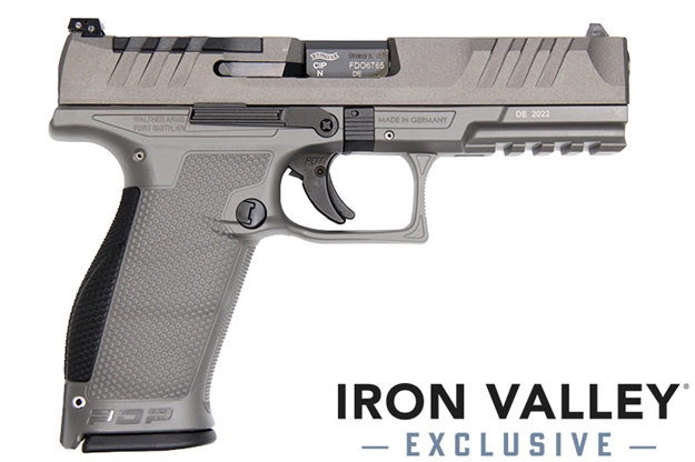 Picture of Walther Arms Pdp 9Mm 4.5" OR Grey/Grey  Ivs Excl 18Rd