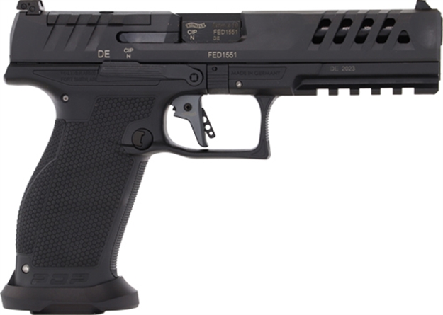 Picture of Walther Arms Pdp Match 9Mm 5" OR 10-Shot Black Polyomer Frame 2880083