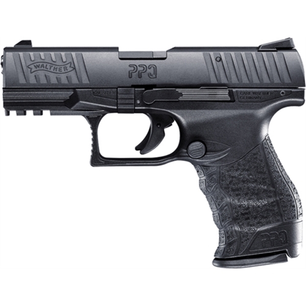 Picture of Walther Arms Ppq 22 Semi Auto Pistol 22 Lr, 4 In, Poly Grp, 12+1 Rnd, Compact Blk Frame 5100300 723364205323