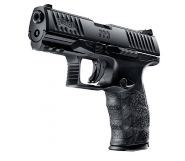 Picture of  Walther Arms 5100302 Ppq M2 22 LR 12+1 5" Threaded Steel Barrel, Matte Black Tenifer Serrated/Steel Slide, Black Polymer Frame W/Picatinny Rail, Black Polymer Grips 723364207006