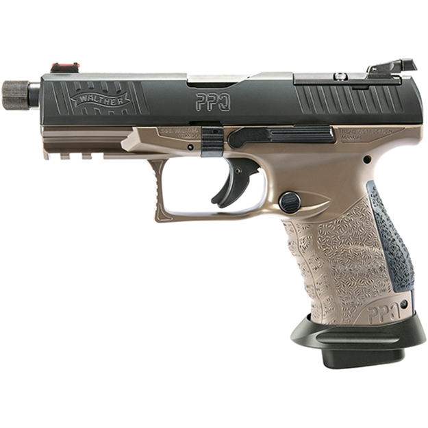 Picture of Walther Arms Ppq Q4 Tac 9Mm Coyote Tan Frame