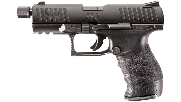 Picture of Walther Arms Ppq 22 Semi Auto Pistol 22 Lr, 5 In, Poly Grp, 12+1 Rnd, Full SZ Blk Frame 5100301