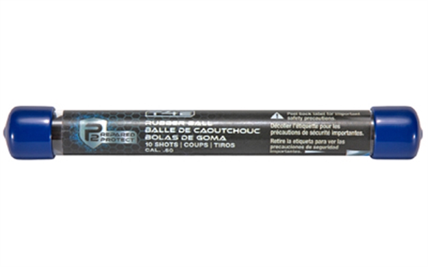 Picture of Rws/Umarex T4e BY Umarex - .50 Cal Rubber Ball - Black - 10Ct Tube 2292300