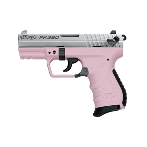 Picture of Walther Arms Wal Pk380 380Acp 3.6" Nckl/Pink 8Rd