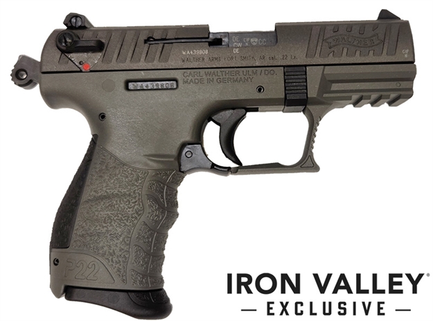 Picture of Walther Arms P22q 22Lr Tun Grey Slide /Frame 3.42"Bbl 10Rd 5120765GY