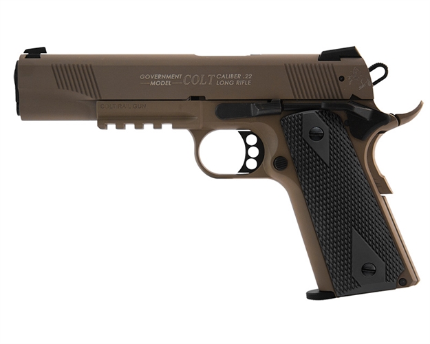 Picture of Walther Arms Colt 1911 22Lr Rail Gun Fde 2-12 Round 5170310