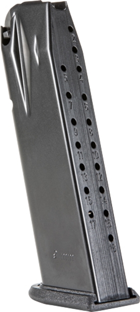 Picture of Walther Magazine Pdp Full-Size 9Mm Luger 18Rd Blued Steel 2856891 723364220333