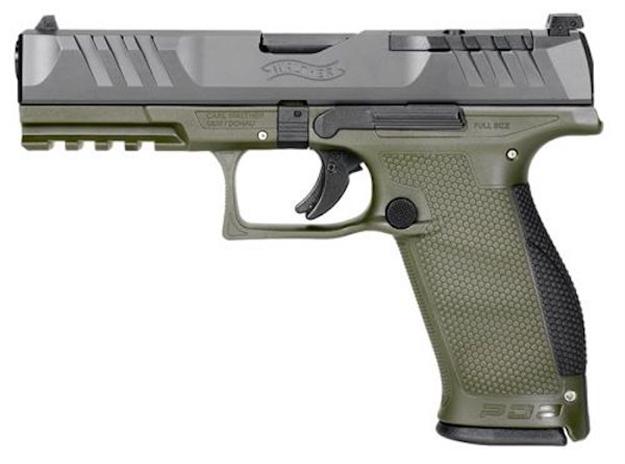 Picture of Walther Pdp OR 9Mm 4.5" 18-Shot Green Polymer Frame! 2858363