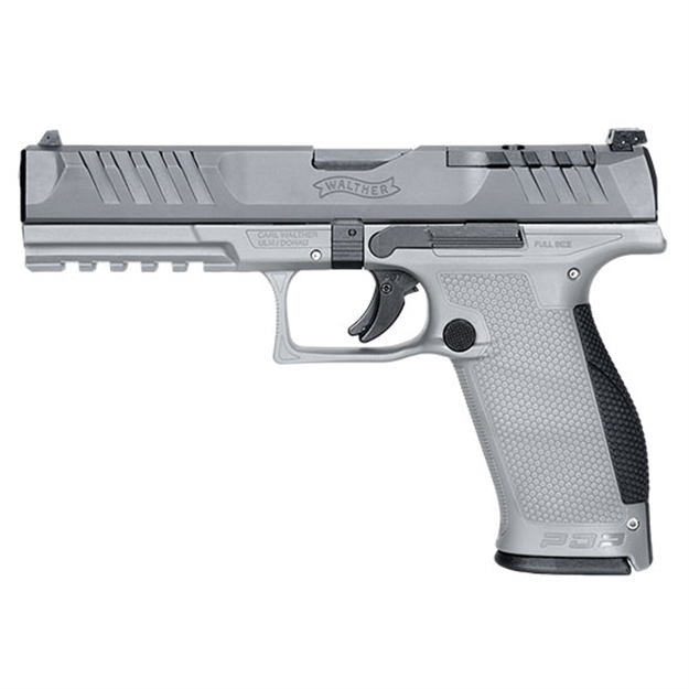 Picture of  Walther Arms 2858401 Pdp Optic Ready 9Mm Luger 5" 18+1 Black Steel Slide Performance Duty Textured  Polymer Grip (Full Size) 723364227127