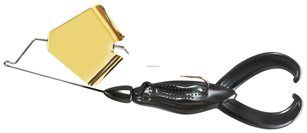 Picture of War Eagle 3/8 Buzztoad Black/Gold Blade