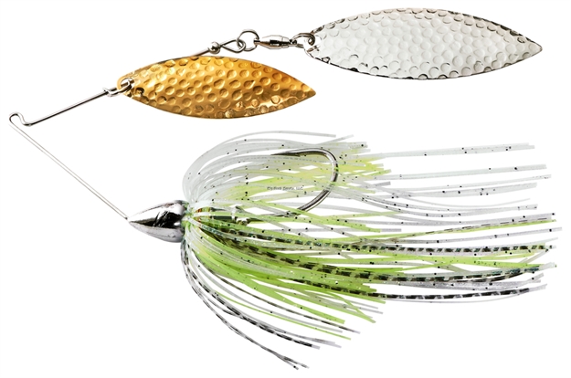 Picture of War Eagle Double Willow Nickel Frame Spinnerbait 3/8Oz Spot Remover WE38NW09