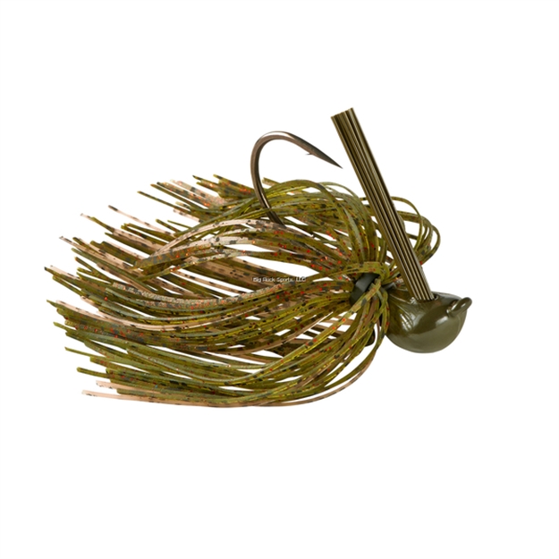 Picture of War Eagle Jiu Jigsu, 2", 5/8 Oz, 4/0 Hook, Watermelon Red Smoke WE58JJ113