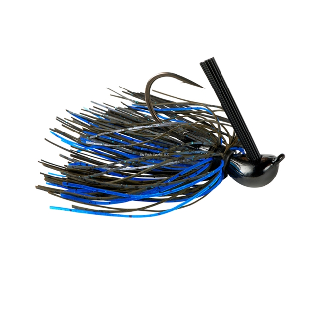 Picture of War Eagle Jiu Jigsu, 2", 5/8 Oz, 4/0 Hook, Black Blue Shiner WE58JJ100