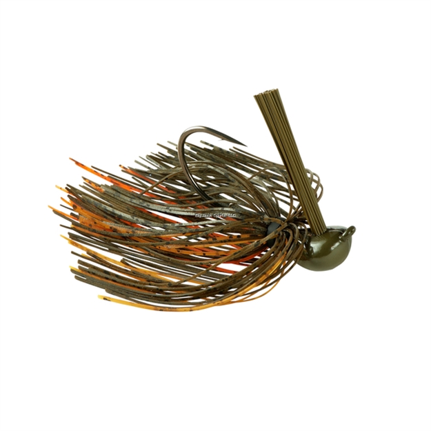 Picture of War Eagle Jiu Jigsu, 2", 5/8 Oz, 4/0 Hook, Grape Orange Craw WE58JJ102