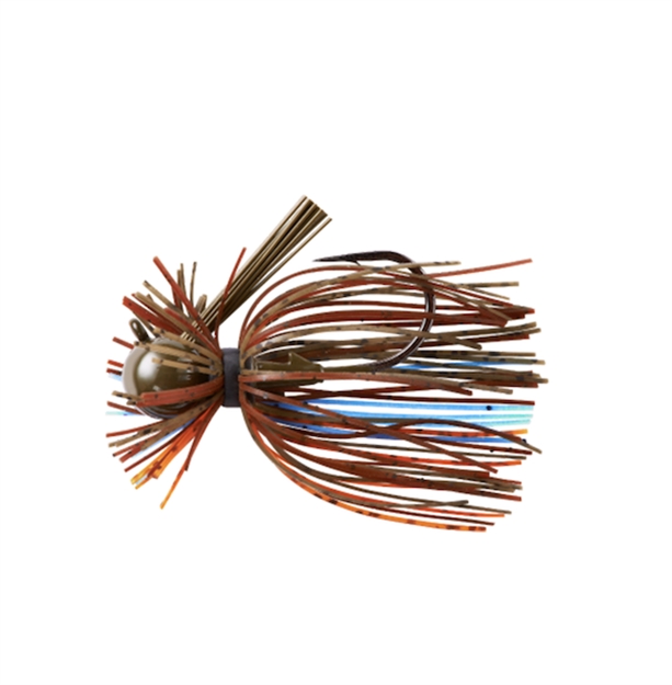 Picture of War Eagle Spinner Baits 3/8 HF Jig-Pond Scum Perch WE38HFJ131