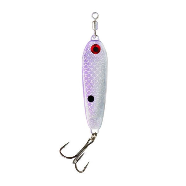 Picture of War Eagle Spinner Baits Eagle Jiggin Spoon Purple Shad WE78JS329 657139878118