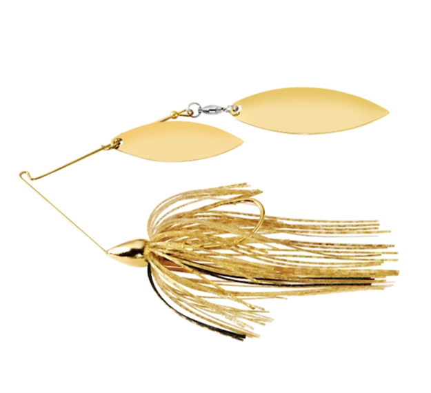 Picture of War Eagle Spinner Baits Gld Dbl Wil Spinnerbt Gld Shiner