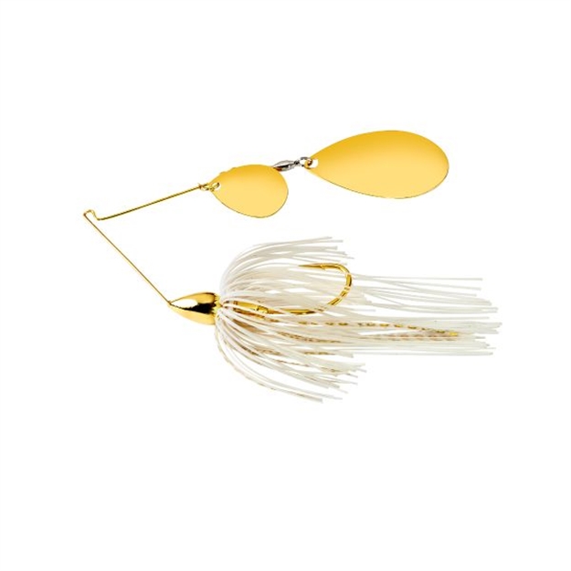 Picture of War Eagle Spinner Baits Gld Tandem Ind Spinnerbt Wht Gld WE38GIN01G 657139060711