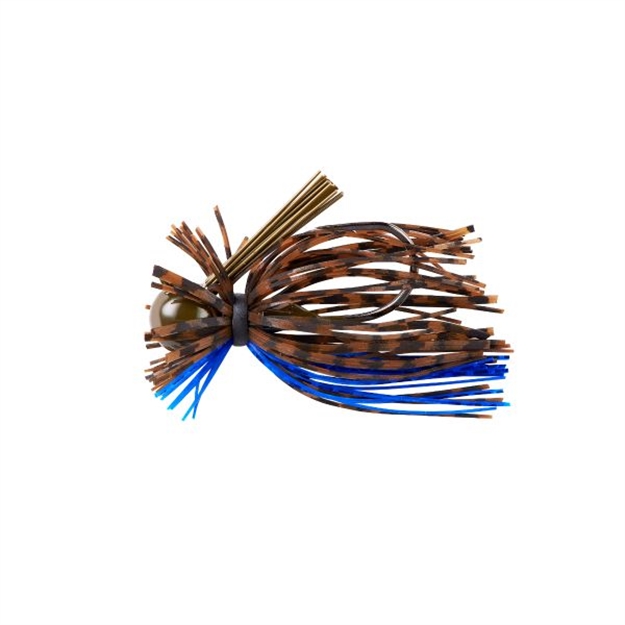 Picture of War Eagle Spinner Baits Heavy Fin. Jig Okeechobee Craw WE12HFJ112