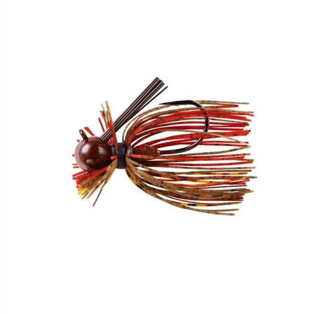 Picture of War Eagle Spinner Baits Heavy Fin. Jig Phantom Brown Crw WE12HFJ107