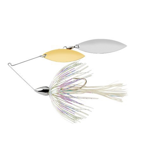 Picture of War Eagle Spinner Baits Nkl Dbl Wil Spinnerbt Shiny Shad WE38NW20 657139020012