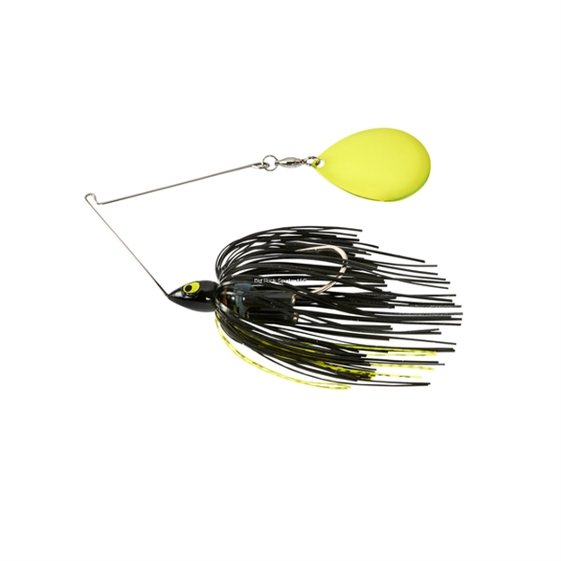 Picture of War Eagle Spinner Baits Night Time Single Colorado Painted Head Spinnerbait 1/2Oz Chartreuse-Black Chartreuse WE12PSC37