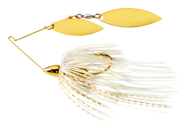 Picture of War Eagle Spinner Baits SE Gld Dbl Wil Spinnerbt Wht Gld WE12SEGW01G 657139060346
