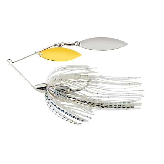 Picture of War Eagle Spinner Baits Screamin Eagle Double Willow Nickel Frame Spinnerbait 1/2Oz Blue Shad WE12SENW35