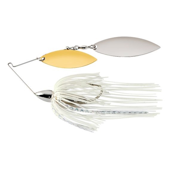 Picture of War Eagle Spinner Baits SE Nkl Dbl Wil Spinnrbt Wht Slvr WE34SENW01S 657139061190