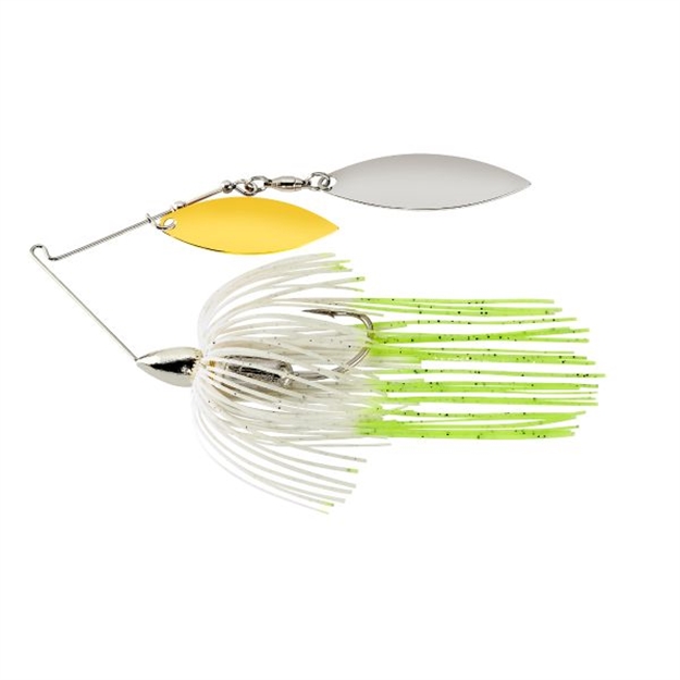 Picture of War Eagle Spinner Baits SE Nkl Dbl Wil Spnbt Hot Wht Shd WE12SENW25