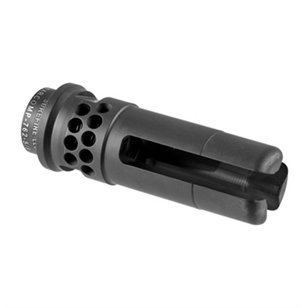 Picture of Warcomp Flash Hider 30 Cal 5/8-24 Stainless Steel Black