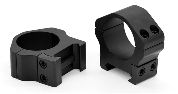 Picture of  Warne 500M Horizontal Rings Maxima Matte Black 1" Low 0 Moa 656813106738