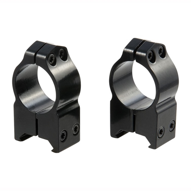 Picture of Warne 1'' High Fixed Rings Gloss Black