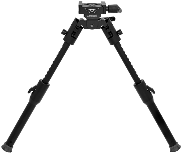 Picture of  Warne 7912M Lite Bipod Skyline Matte Black 6.5"-11.15", Aluminum, Arca