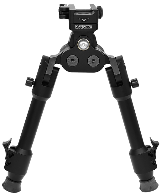 Picture of  Warne 7923M Skyline Pro Bipod  Black Anodized QD Picatinny Head With Precision Legs