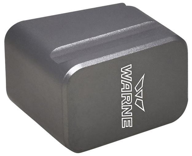Picture of Warne Meg1754gr Magazine Extension  Made OF 6061-T6 Aluminum With Hardcoat Anodized Gray Finish For Glock 17, 22 Magazines (Adds 5Rds 9Mm Luger, 4Rds 40 S&W) MEG175/4GR 656813107667