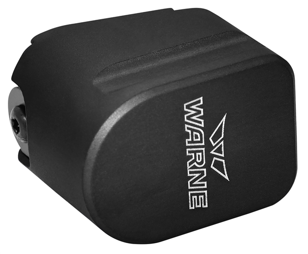 Picture of Warne Mesw54blk Magazine Extension  Made OF 6061-T6 Aluminum With Hardcoat Anodized Black Finish For S&W M&P Magazines (Adds 5Rds 9Mm Luger, 4Rds 40 S&W) MESW-5/4BLK