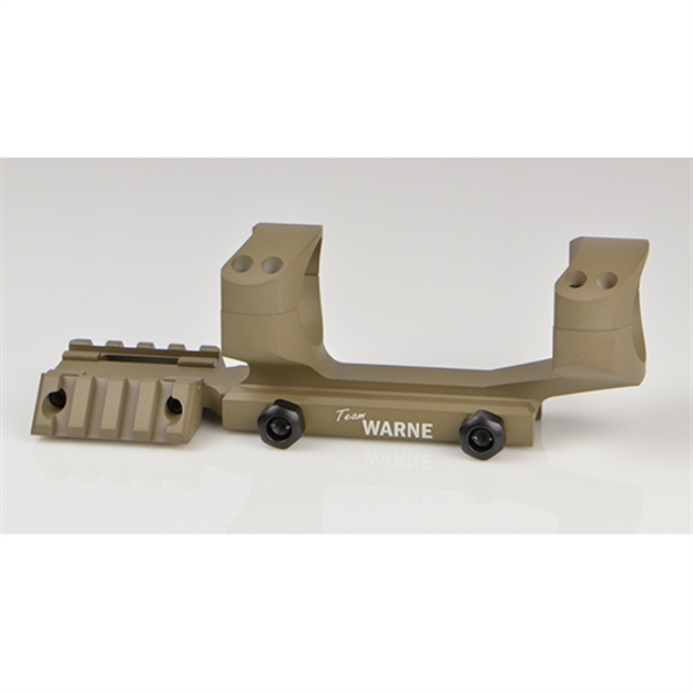 Picture of Warne Mfg CO 1 Piece Tactical Ramp Mount 1 DE