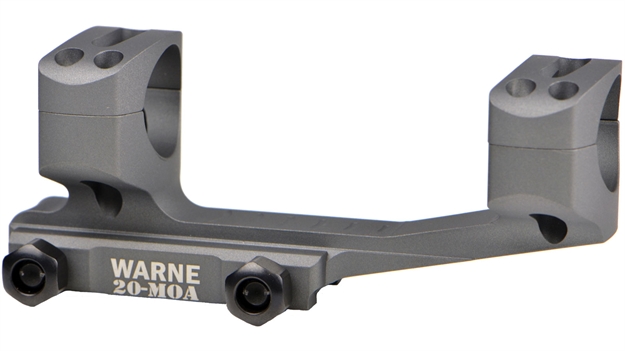 Picture of Warne Scope Mounts Mount 20Moa 1 Msr Blk Ext Skeletonized LRSKEL1TW 656813105991