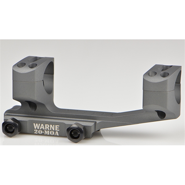 Picture of Warne Mfg. Company X-Skel Mount 30Mm 20Moa Picatinny Tactical Gray LRSKEL30TG