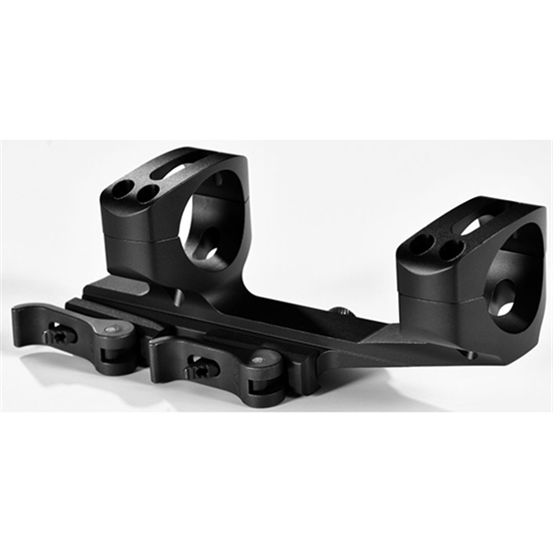 Picture of  Warne Qdxskel34tw Skeletonized Scope Mount/Ring Combo Quick Detach Black Anodized 34Mm Tube Msr Ultra High Rings