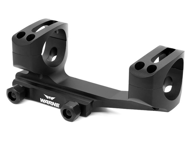 Picture of  Warne Shxskel34tw X-Skel Scope Mount/Ring Combo Black Anodized 34Mm