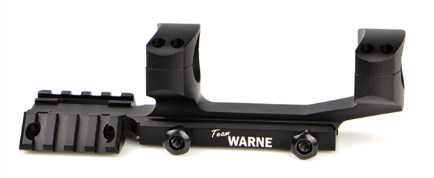 Picture of Warne Scope Mounts 1 Piece Tactical Ramp Mount 30Mm Blk RAMP30 656813102952